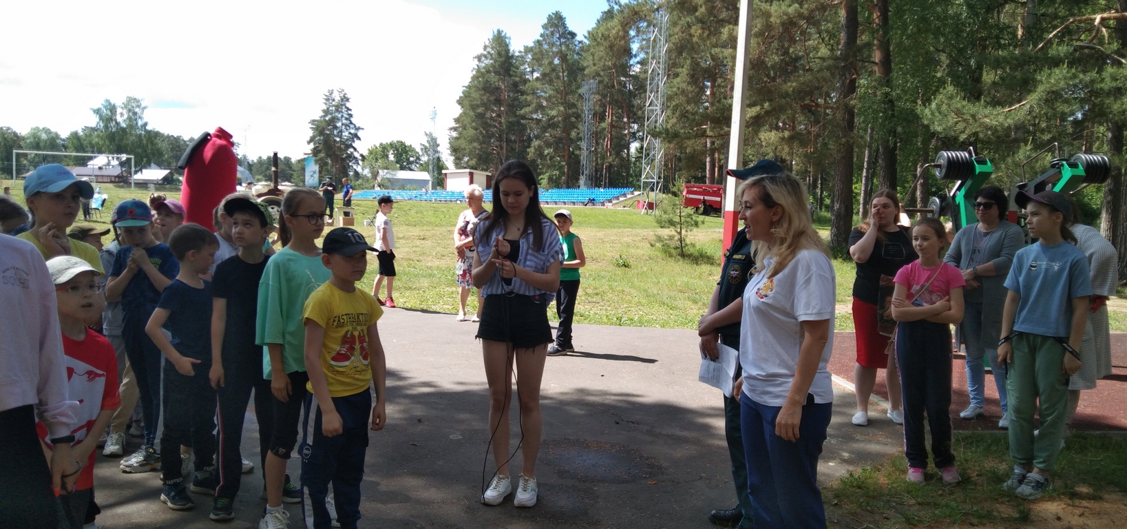 День пожарной безопасности в детском спортивном лагере «Верба»