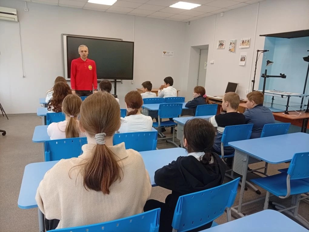Открытый урок в школе села Булатниково
